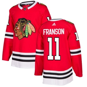 Youth Cody Franson Chicago Blackhawks Authentic Home Jersey - Red