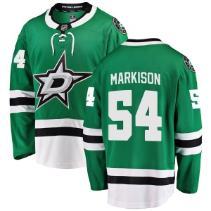 Youth Colin Markison Dallas Stars Breakaway Home Jersey - Green