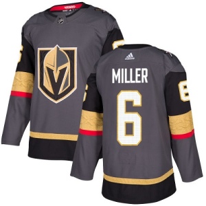 Youth Colin Miller Vegas Golden Knights Authentic Gray Home Jersey - Gold