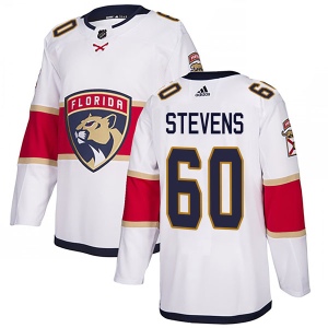 Youth Colin Stevens Florida Panthers Authentic Away Jersey - White