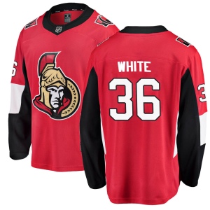 Youth Colin White Ottawa Senators Breakaway Home Jersey - Red