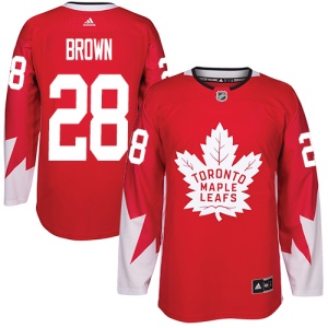 Youth Connor Brown Toronto Maple Leafs Authentic Alternate Jersey - Red