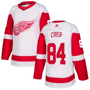 Youth Connor Crisp Detroit Red Wings Authentic Jersey - White