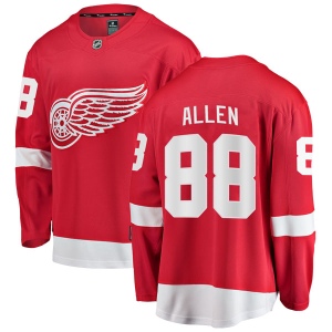 Youth Conor Allen Detroit Red Wings Breakaway Home Jersey - Red