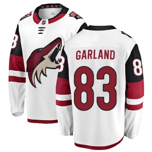 Youth Conor Garland Arizona Coyotes Authentic Away Jersey - White