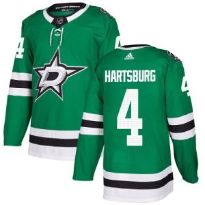 Youth Craig Hartsburg Dallas Stars Authentic Home Jersey - Green