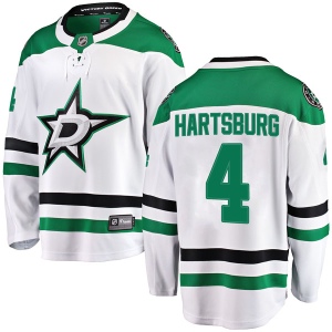 Youth Craig Hartsburg Dallas Stars Breakaway Away Jersey - White