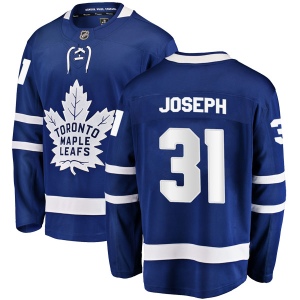 Youth Curtis Joseph Toronto Maple Leafs Breakaway Home Jersey - Blue