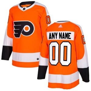 Youth Custom Philadelphia Flyers Authentic Home Jersey - Orange