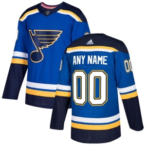 Youth Custom St. Louis Blues Authentic Home Jersey - Royal Blue