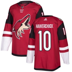 Youth Dale Hawerchuck Arizona Coyotes Authentic Burgundy Home Jersey - Red