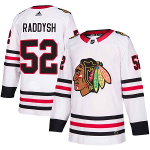 Youth Darren Raddysh Chicago Blackhawks Authentic Away Jersey - White