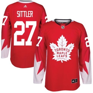 Youth Darryl Sittler Toronto Maple Leafs Authentic Alternate Jersey - Red