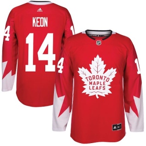 Youth Dave Keon Toronto Maple Leafs Authentic Alternate Jersey - Red