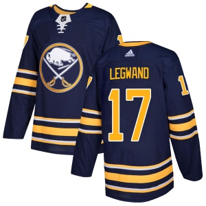 Youth David Legwand Buffalo Sabres Authentic Home Jersey - Navy