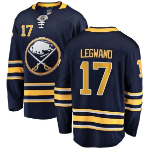 Youth David Legwand Buffalo Sabres Breakaway Home Jersey - Navy Blue