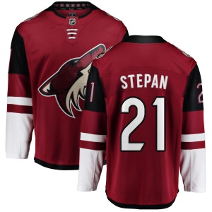 Youth Derek Stepan Arizona Coyotes Home Breakaway Jersey - Red