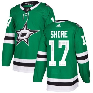 Youth Devin Shore Dallas Stars Authentic Home Jersey - Green