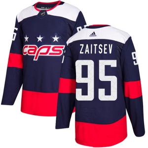 Youth Dmitriy Zaitsev Washington Capitals Authentic 2018 Stadium Series Jersey - Navy Blue