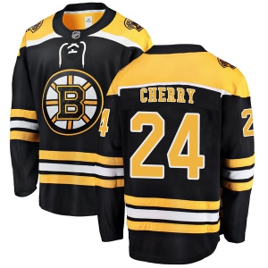 Youth Don Cherry Boston Bruins Breakaway Home Jersey - Black