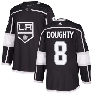 Youth Drew Doughty Los Angeles Kings Authentic Home Jersey - Black