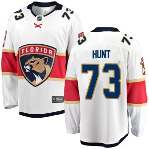 Youth Dryden Hunt Florida Panthers Breakaway Away Jersey - White