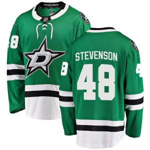 Youth Dustin Stevenson Dallas Stars Breakaway Home Jersey - Green