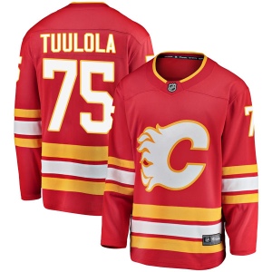 Youth Eetu Tuulola Calgary Flames Breakaway Alternate Jersey - Red