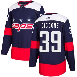 Youth Enrico Ciccone Washington Capitals Authentic 2018 Stadium Series Jersey - Navy Blue