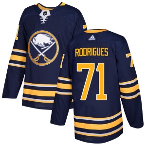 Youth Evan Rodrigues Buffalo Sabres Authentic Home Jersey - Navy