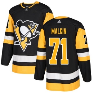 Youth Evgeni Malkin Pittsburgh Penguins Authentic Home Jersey - Black