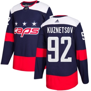 Youth Evgeny Kuznetsov Washington Capitals Authentic 2018 Stadium Series Jersey - Navy Blue