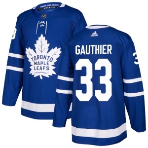 Youth Frederik Gauthier Toronto Maple Leafs Authentic Home Jersey - Royal Blue