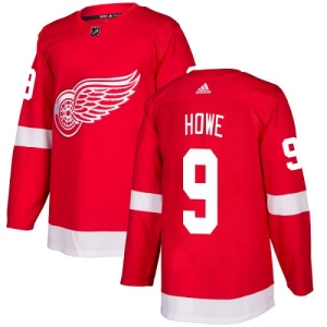 Youth Gordie Howe Detroit Red Wings Authentic Home Jersey - Red