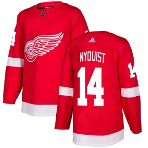 Youth Gustav Nyquist Detroit Red Wings Authentic Home Jersey - Red