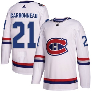 Youth Guy Carbonneau Montreal Canadiens Authentic 2017 100 Classic Jersey - White