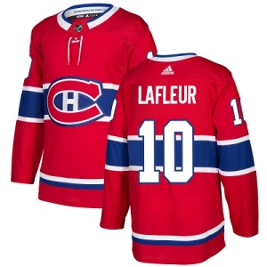 Youth Guy Lafleur Montreal Canadiens Authentic Home Jersey - Red