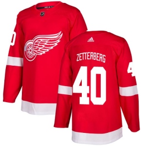 Youth Henrik Zetterberg Detroit Red Wings Authentic Home Jersey - Red