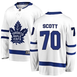 Youth Ian Scott Toronto Maple Leafs Breakaway Away Jersey - White