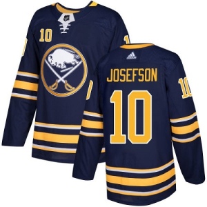 Youth Jacob Josefson Buffalo Sabres Authentic Home Jersey - Navy Blue