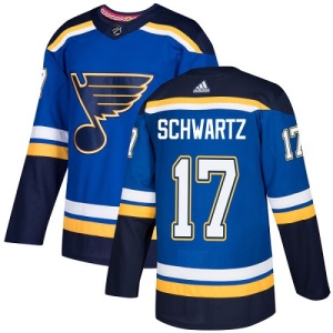 Youth Jaden Schwartz St. Louis Blues Authentic Home Jersey - Royal Blue