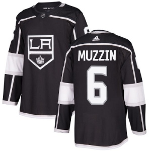 Youth Jake Muzzin Los Angeles Kings Authentic Home Jersey - Black