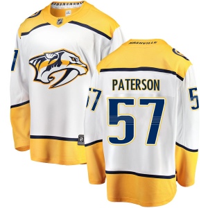 Youth Jake Paterson Nashville Predators Breakaway Away Jersey - White