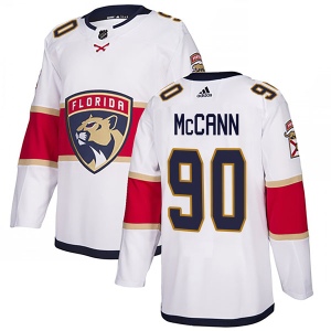 Youth Jared McCann Florida Panthers Authentic Away Jersey - White