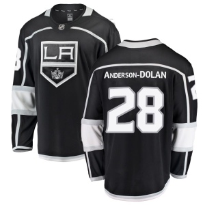 Youth Jaret Anderson-Dolan Los Angeles Kings Breakaway Home Jersey - Black