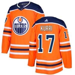 Youth Jari Kurri Edmonton Oilers Authentic Home Jersey - Orange