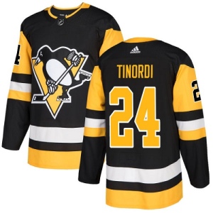 Youth Jarred Tinordi Pittsburgh Penguins Authentic Home Jersey - Black