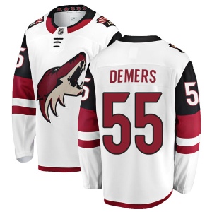 Youth Jason Demers Arizona Coyotes Authentic Away Jersey - White