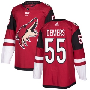 Youth Jason Demers Arizona Coyotes Authentic Burgundy Home Jersey - Red