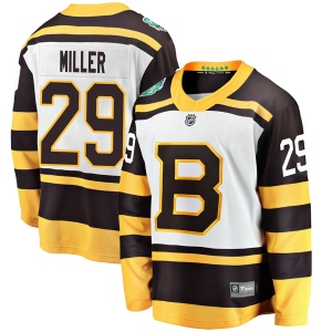 Youth Jay Miller Boston Bruins 2019 Winter Classic Breakaway Jersey - White